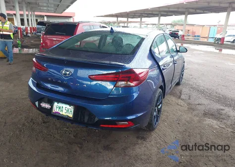 2019 Hyundai Elantra Sel из США, поврежденный, VIN 5NPD84LF5KH449049